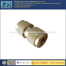 Alibaba custom high precision cnc machined and knurled auto parts